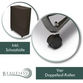 Beautissu Gästebett Klappbett Venetia 80 x 200 cm weiß