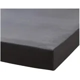 Traumschlaf Spannbettlaken Baumwolle-Jersey 180 x 200 - 200 x 200 cm grau