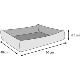 Karlie Hundebett Fresk 70 x 50 cm blau