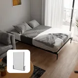 Wallbedking - Murphy Schrankbett Vertikal Studio 140x200 cm (Doppelbett) – Platzsparendes verstecktes Wandklappbett für Gästezimmer, Studios und kleine Räume