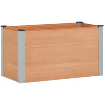 vidaXL Hochbeet 100 x 50 x 54 cm Braun