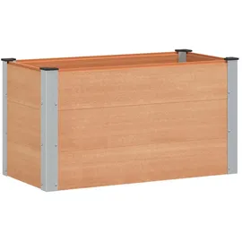 vidaXL Hochbeet 100 x 50 x 54 cm Braun