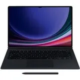 Samsung EF-DX725 - Tastatur und Foliohülle (Buch-Cover) - KI-Taste - mit Touchpad - kabellos - POGO pin, Bluetooth - Schwarz Tastatur, Schwarz Gehäuse - für Galaxy Tab S9, Tab S9 FE (EF-DX725UBEGWW)
