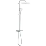 Grohe Tempesta Cube Duschsystem mit Thermostat Chrom 26689001