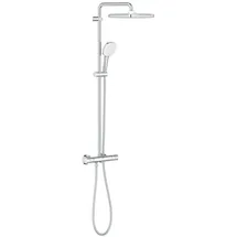 Grohe Tempesta Cube Duschsystem mit Thermostat Chrom 26689001