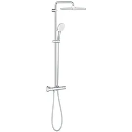 Grohe Tempesta Cube Duschsystem mit Thermostat Chrom 26689001