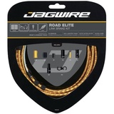 Jagwire Road Elite Link Bremsbeläge Kabelset und Gaines Unisex Erwachsene, Gold