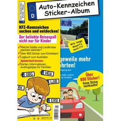 Auto-Kennzeichen Sticker-Album