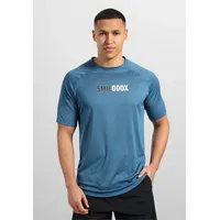 SMILODOX Herren T-Shirt Kenley Blau BLAU M