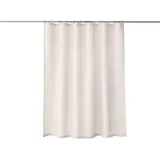 KLEINE WOLKE Duschvorhang, Öse Polyester Naturfarben