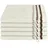Waschhandschuhset 16 x 22 cm creme 5 St.