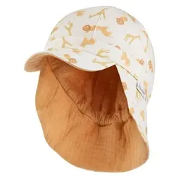 Sterntaler Wende-Schirmmütze Giraffen natur, 51 cm