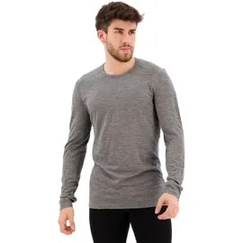 Icebreaker 200 Oasis Merino Langarm-baselayer Grau M