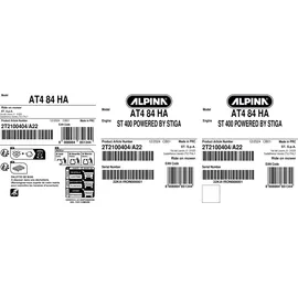 Alpina Rasentraktor AT4 84 HA