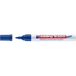 8300 Industrie Permanentmarker blau
