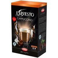 K-Fee Espresto Cappuccino Espresso Kaffee Arabica 16 KAPSELN 8 Portionen