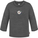 normani Outdoor Sports Normani, Funktionsshirt, Baby Merino Longsleeve Taupo | 9463 (62), Schwarz, 62