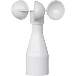 Merten 663592 Windsensor mit 0-10 V Schnittstelle und Heizung, polarweiß