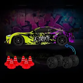 Overmax RC-Auto X-Drifty 4CH RTR grün lila