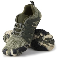 Weweya Barfußschuhe Herren Minimalistisch Laufen Cross Training Schuh, Camouflage-2, 44.5 EU - 44.5 EU