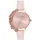 Olivia Burton CASE Cuffs Rötliches Leder 38 mm OB16CB11