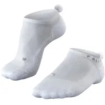 Falke GO2 Pompom Füßlinge Damen 35-36 Weiß