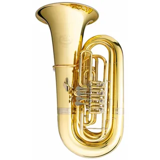 B&S GR51 4/4 Bb Tuba Messing klarlackiert