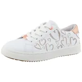 Tom Tailor Plateausneaker Kinder Weiß/Roségold 33