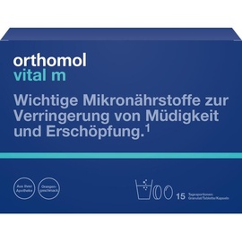 Orthomol Vital M Orange Granulat / Tabletten / Kapseln 15 St.
