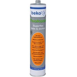 Beko Montagekleber 2403101 Tackcon Superflex,310ml, Kraftkleber, ohne Lösungsmittel, weiß