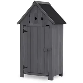 Divit Geräteschrank 0,46 x 1,37 m Grau