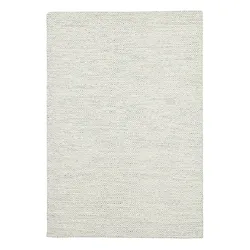 Wollteppich HOME AFFAIRE "Daoulas", beige (natur beige), B:80cm H:10mm L:180cm, Schurwolle, Teppiche, Handweb Teppich, reine Wolle, modernes Rauten Muster, Scandi Design