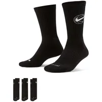 Nike Everyday Crew Basketballsocken Black/White 38-42