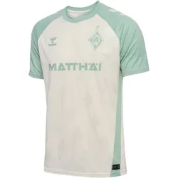 hummel SV Werder Bremen Auswärtstrikot 2024/25 9335 - marshmellow/silt green XXL