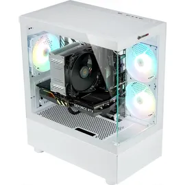 Kiebel kiebel.de Gaming PC Invader XS V AMD Ryzen 5 5500, 32GB DDR4, NVIDIA RTX 4060 8 GB, 1TB SSD, WLAN, Windows 11, Gaming PC