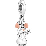 PANDORA Disney Pixar Rémy Charm-Anhänger aus Sterling-Silber, Kompatibel Moments Armbänder, 792029C01