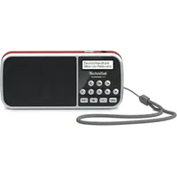 TechniSat TECHNIRADIO RDR | portables DAB+/UKW Radio inkl. Netzteil,