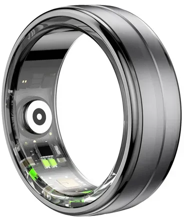 Neuer Smartring SR06 Tiefgrau, Größe 10