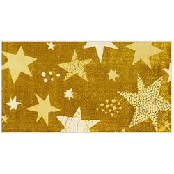 KJUT Webteppich  Star , gold , Synthetische Fasern , Maße (cm): B: 80