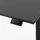 Yaasa Schreibtisch Desk Expert 200 x 80 cm Dunkelgrau/Schwarz