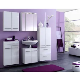 Held MÖBEL Parma Unterbeckenschrank, Hochglanz-weiß 842096 - weiss