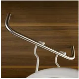 SO-TECH® Garderobenstange NORMA Kleiderstange Durchmesser 12 mm silberfarben Ø 1.2 cm x 19.2 cm