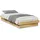 vidaXL Massivholzbett 100 x 200 cm Brown