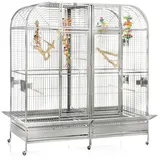 Montana Cages Vogelkäfig Palace - Platinum, ca. 183 x 101 x 185 cm