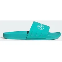 Adidas Amg Mercedes Adilette Comfort Badesandalen Semi Mint Rush / Cloud White / Semi Mint Rush 44