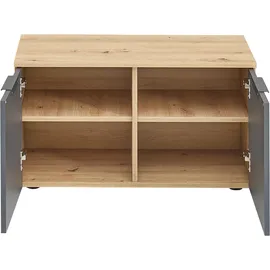 HBZ Lagos 80 x 44 x 38 cm grau / grau