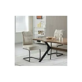 xonox.home Schwingstuhl creme 2er Set