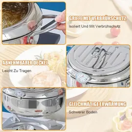 gevvnss Frittiertopf 20 cm rund