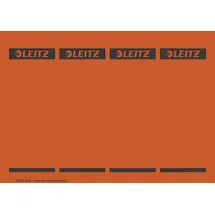 Leitz Rückenschilder 1685 rot 8 cm 100 Blatt