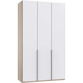 WIMEX Kleiderschrank WIMEX "New York", weiß (struktureichefarben hell, front weiß), B:135cm H:236cm T:58cm, Schränke, Kleiderschrank, in vielen Breiten, 208 oder 236cm hoch